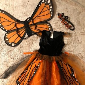 Pottery Barn Kids Monarch Butterfly Tutu Costume